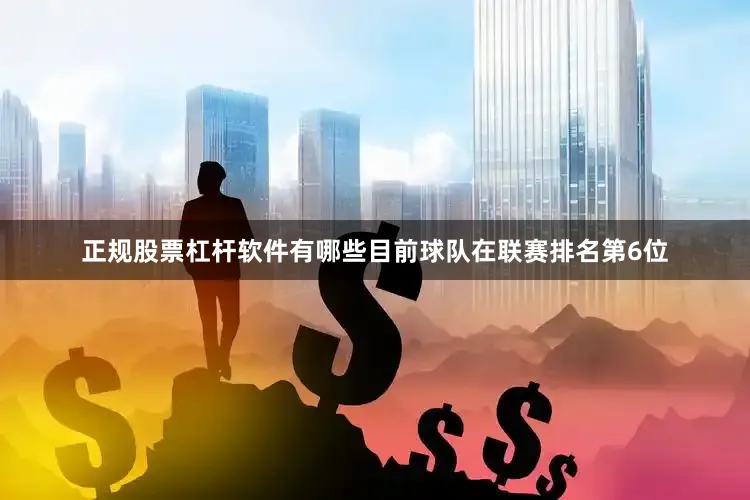 正规股票杠杆软件有哪些目前球队在联赛排名第6位