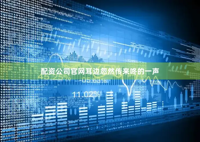 配资公司官网耳边忽然传来咚的一声