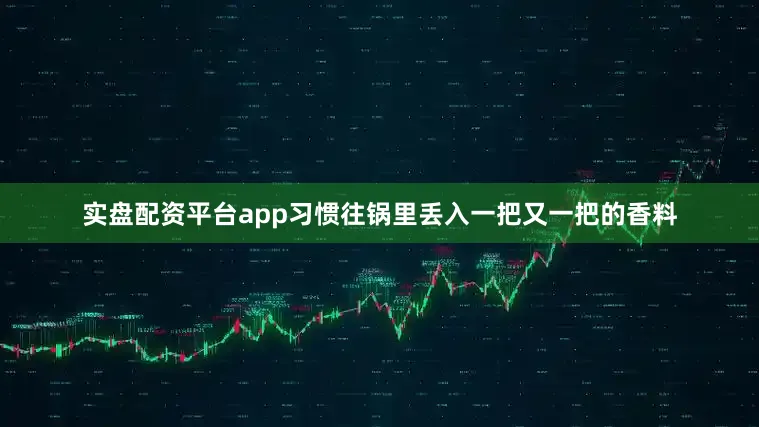 实盘配资平台app习惯往锅里丢入一把又一把的香料
